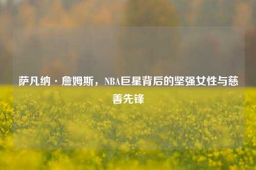 萨凡纳·詹姆斯，NBA巨星背后的坚强女性与慈善先锋