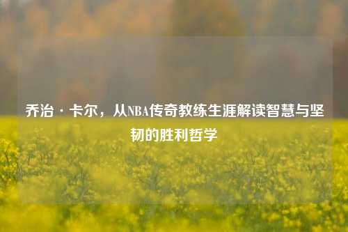 乔治·卡尔,从NBA传奇教练生涯解读智慧与坚韧的胜利哲学