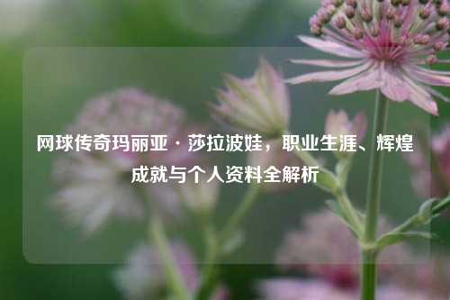 网球传奇玛丽亚·莎拉波娃，职业生涯、辉煌成就与个人资料全解析